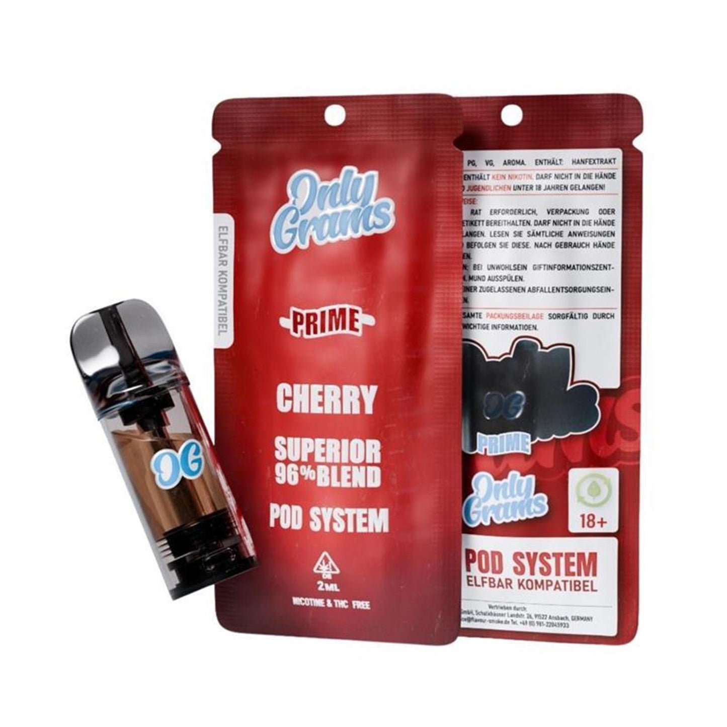 OnlyGrams Superior Blend 96% Pod 2ml