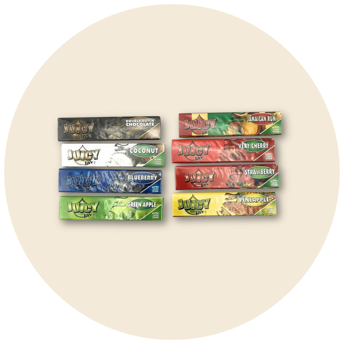 Juicy Jay´s Papers King Size Slim - 18 verschiedene Geschmacksrichtungen Juicy Jay´s