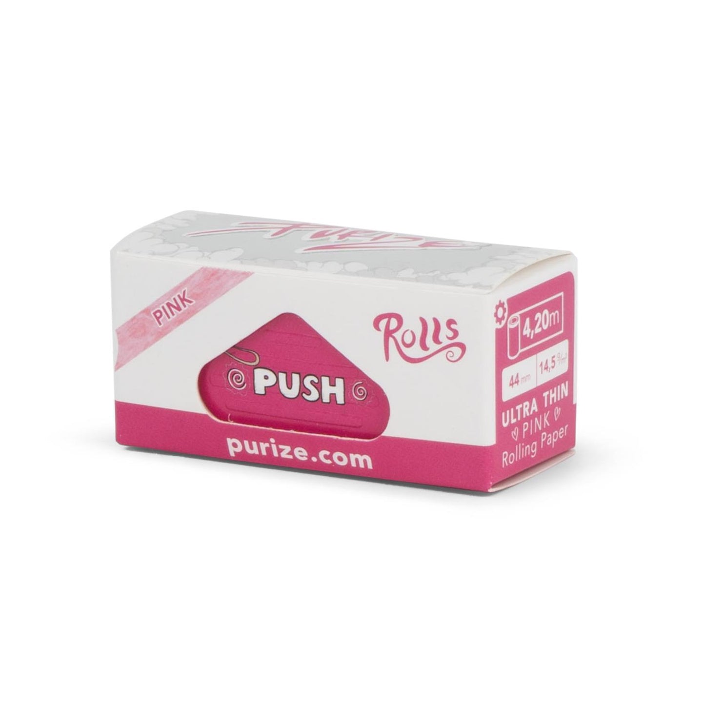 PURIZE Pink Rolls 4 m Paper bleached Paper