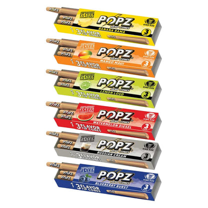 POPZ Hemp Cones King Size mit Flavor