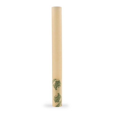 PURIZE Big Size Pre Rolled Cone, einzelner großer vorgedrehter Cone aus ungebleichtem Papier mit grünem PURIZE Logo