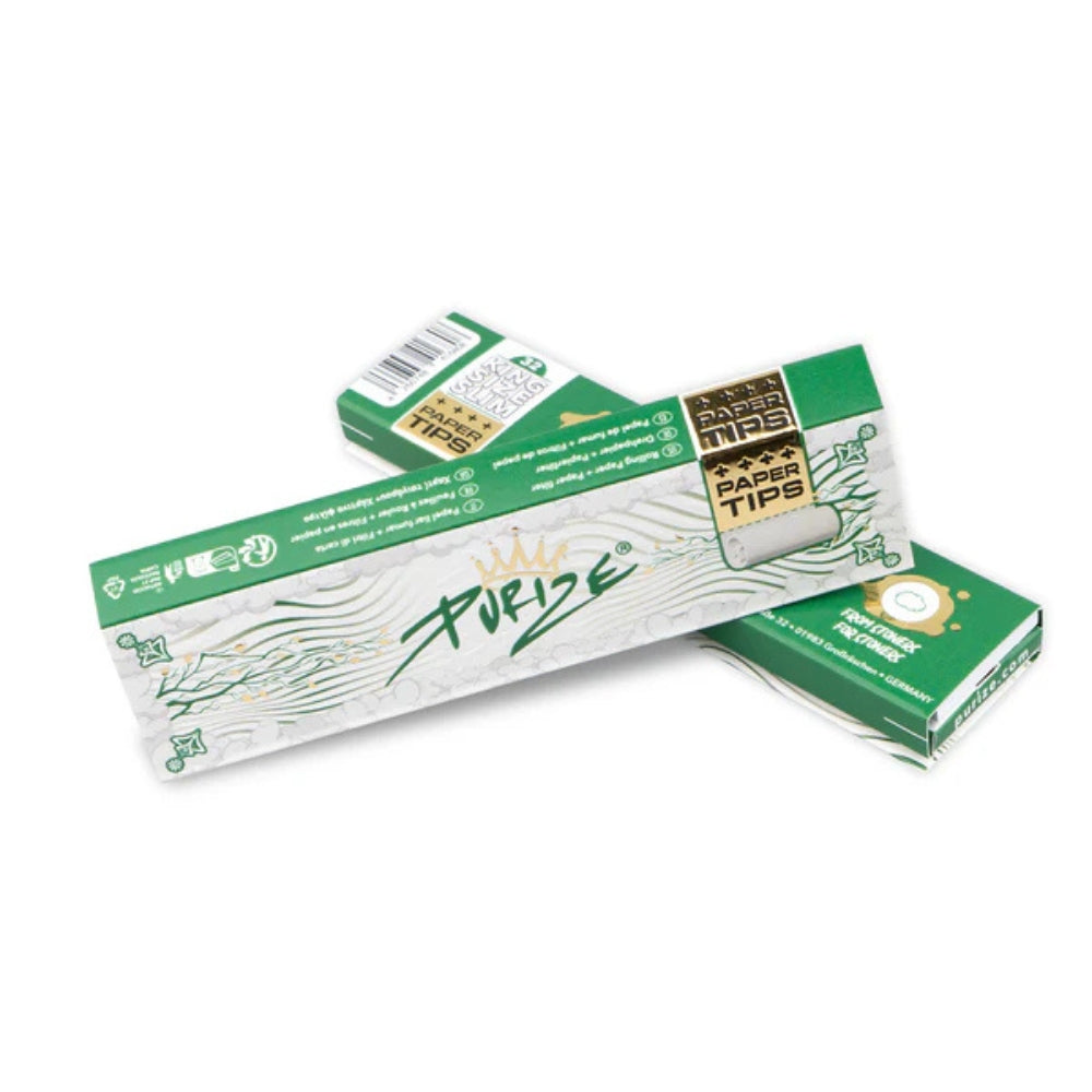 PURIZE King Size Slim Papers + Papiertips