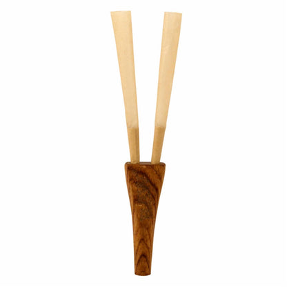 RAW Double Barrell Wooden Cigarette Holder King Size