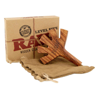 RAW Level Five Wooden 5er Jointhalter aus Holz