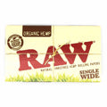 RAW Organic Single Wide Papers - Double Window - 100 Blättchen