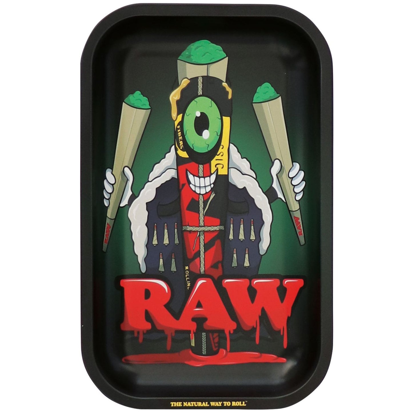 RAW Metal Rolling Tray Monster Small 27,5 x 17,5 cm
