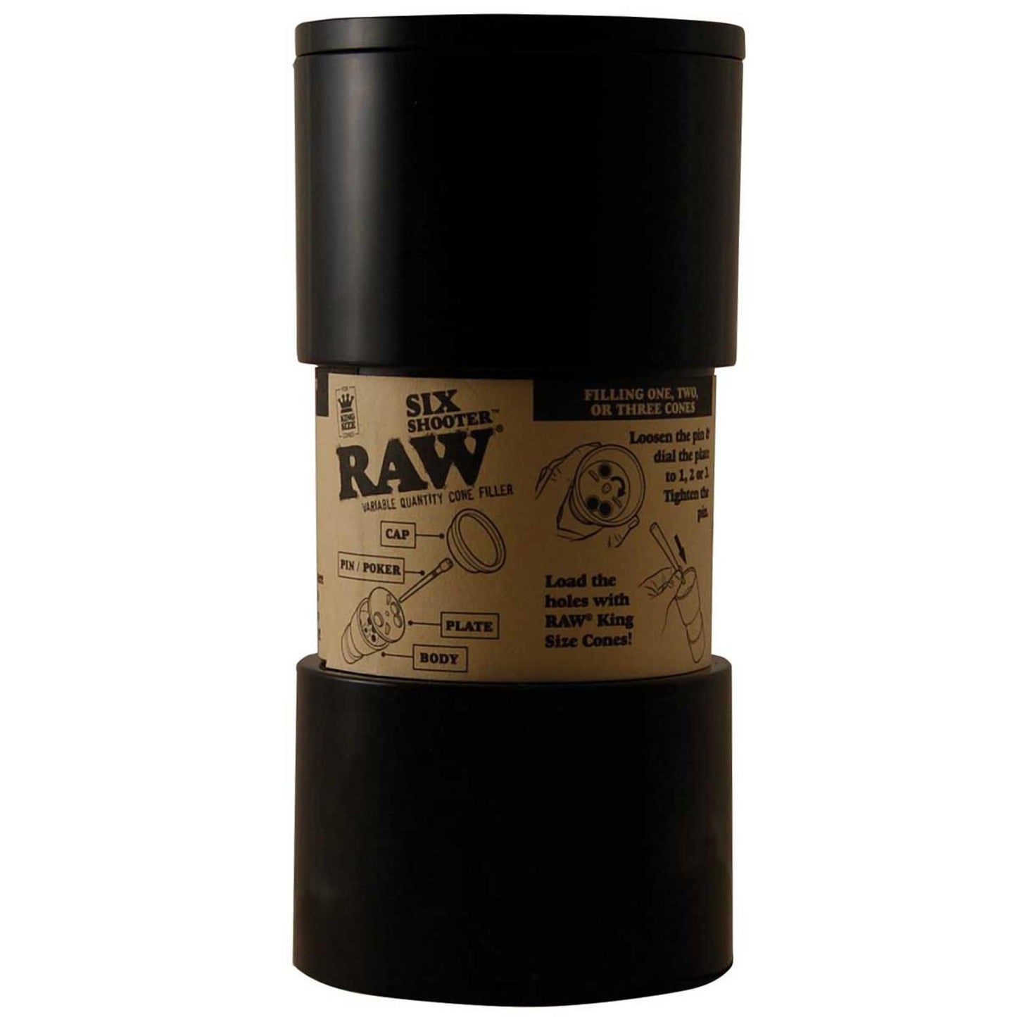 RAW Six Shooter Cone Filler - King Size