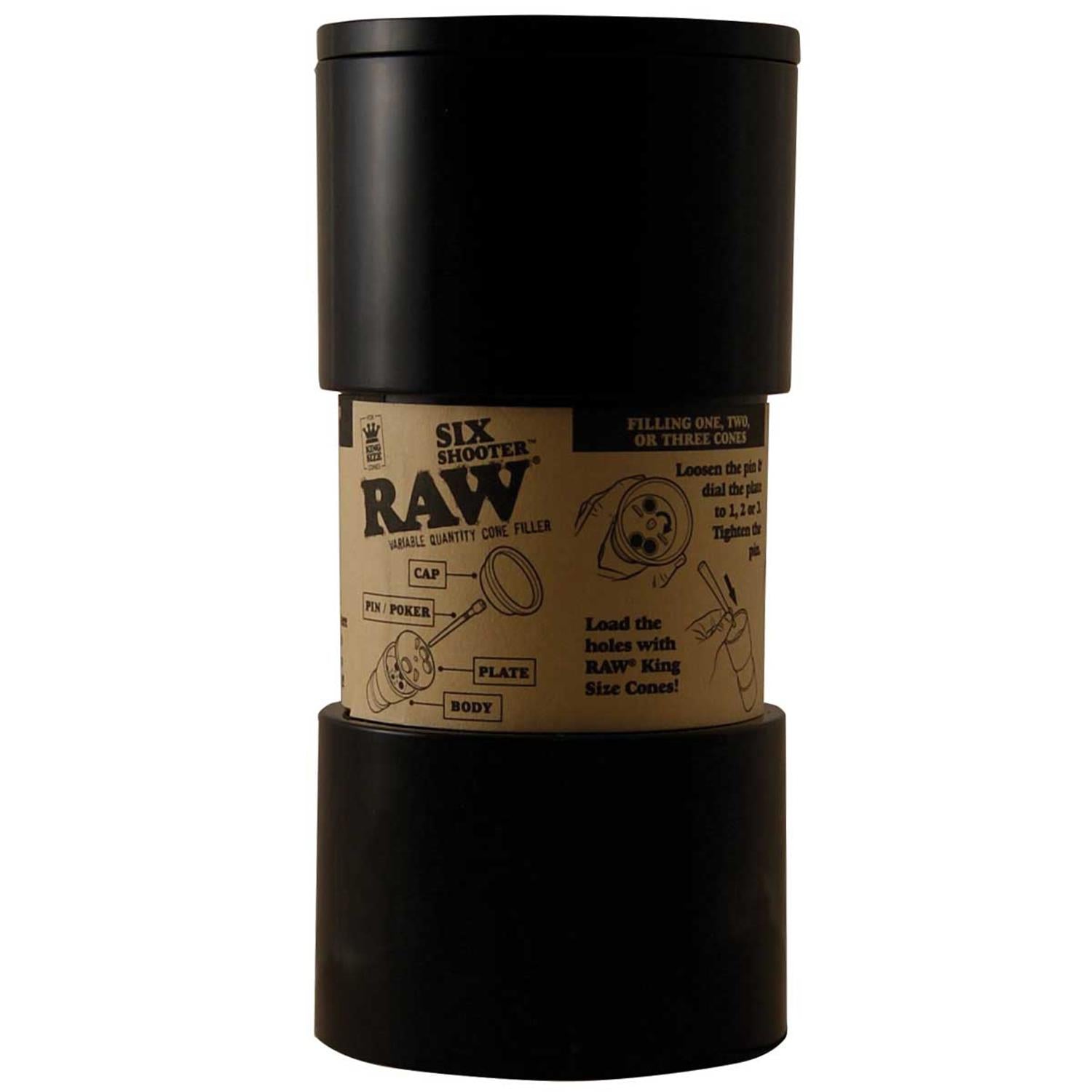RAW Six Shooter Cone Filler - King Size