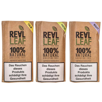 Real Leaf Nature Series 20 g - 3 Sorten