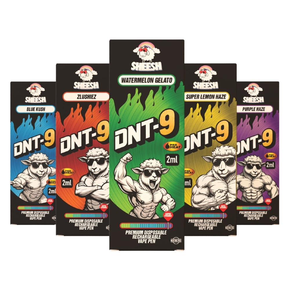 SHEESH DNT-9 Vape 2 ml - 5 Sorten