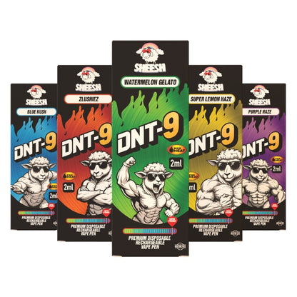 SHEESH DNT-9 Vape 2 ml - 5 Sorten