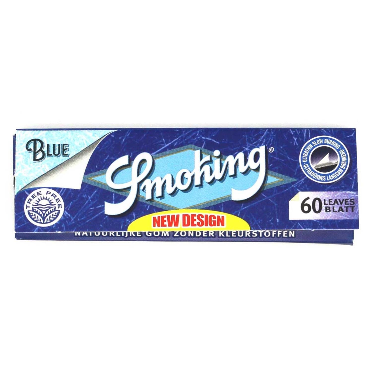 Smoking Blue Regular Papers - 60 Blättchen