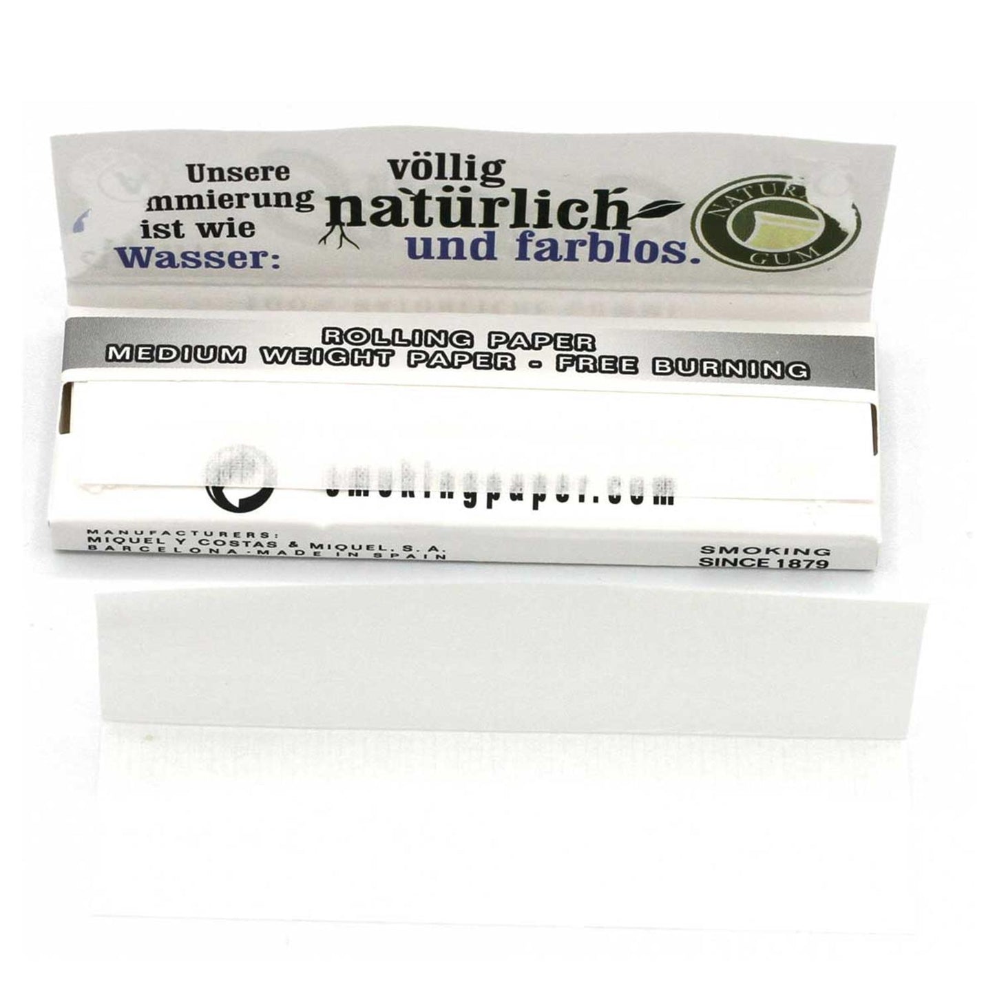 Smoking White Regular Papers - 60 Blättchen
