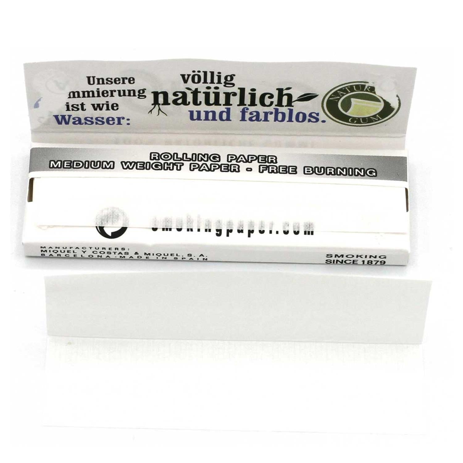 Smoking White Regular Papers - 60 Blättchen