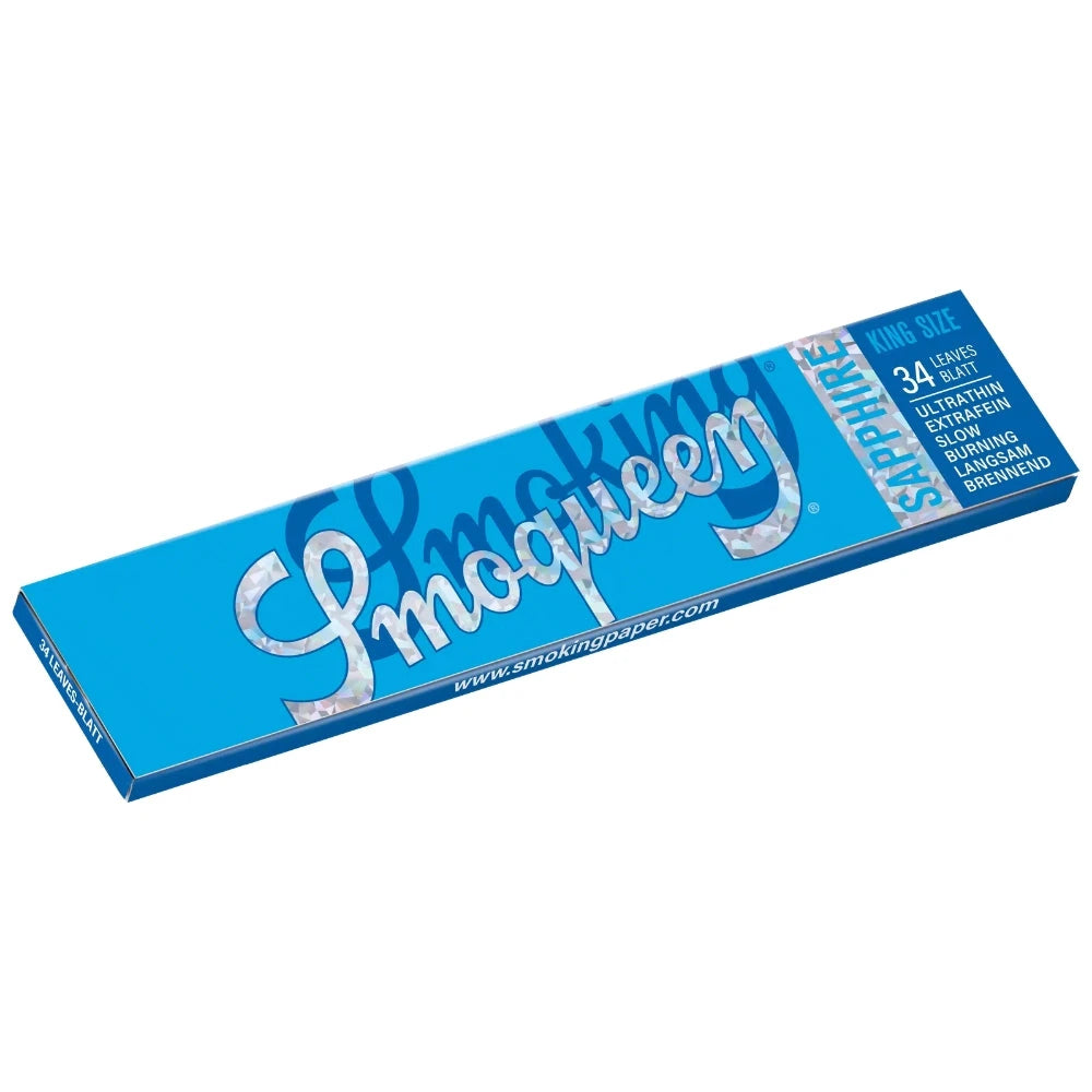 Smoking Smoqueen Sapphire Papers King Size Slim 34 Blättchen
