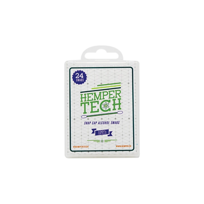 HEMPER Tech Snap Cap Alkoholtupfer (24 Stück)