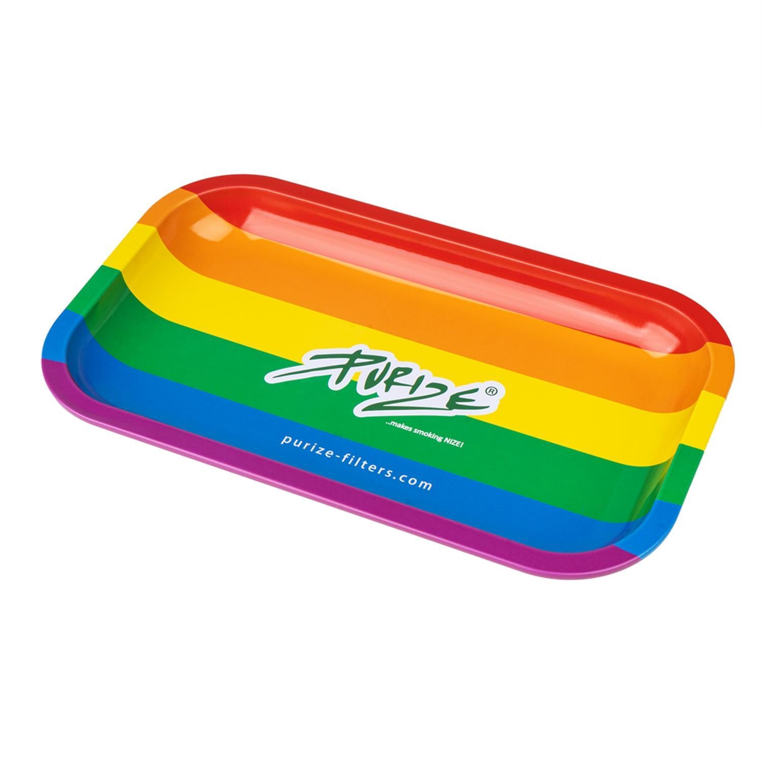 PURIZE Metal Rolling Tray - verschiedene Farben