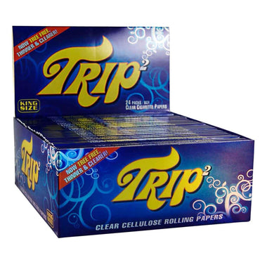 Trip2 Papers 1 1/4 Size Clear - 50 durchsichtige Papers
