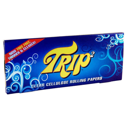 Trip2 Papers 1 1/4 Size Clear - 50 durchsichtige Papers