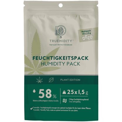 Truemidity Plant Feuchtigkeitsregler 58% - 25 x 1,5g