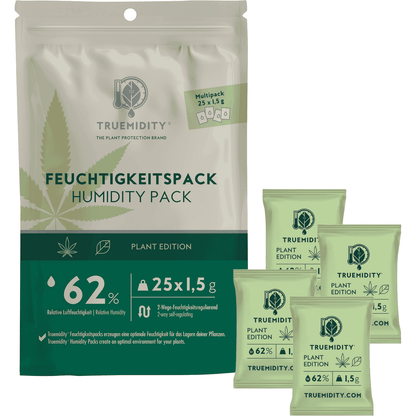 Truemidity Plant Feuchtigkeitsregler 62% - 25 x 1,5g