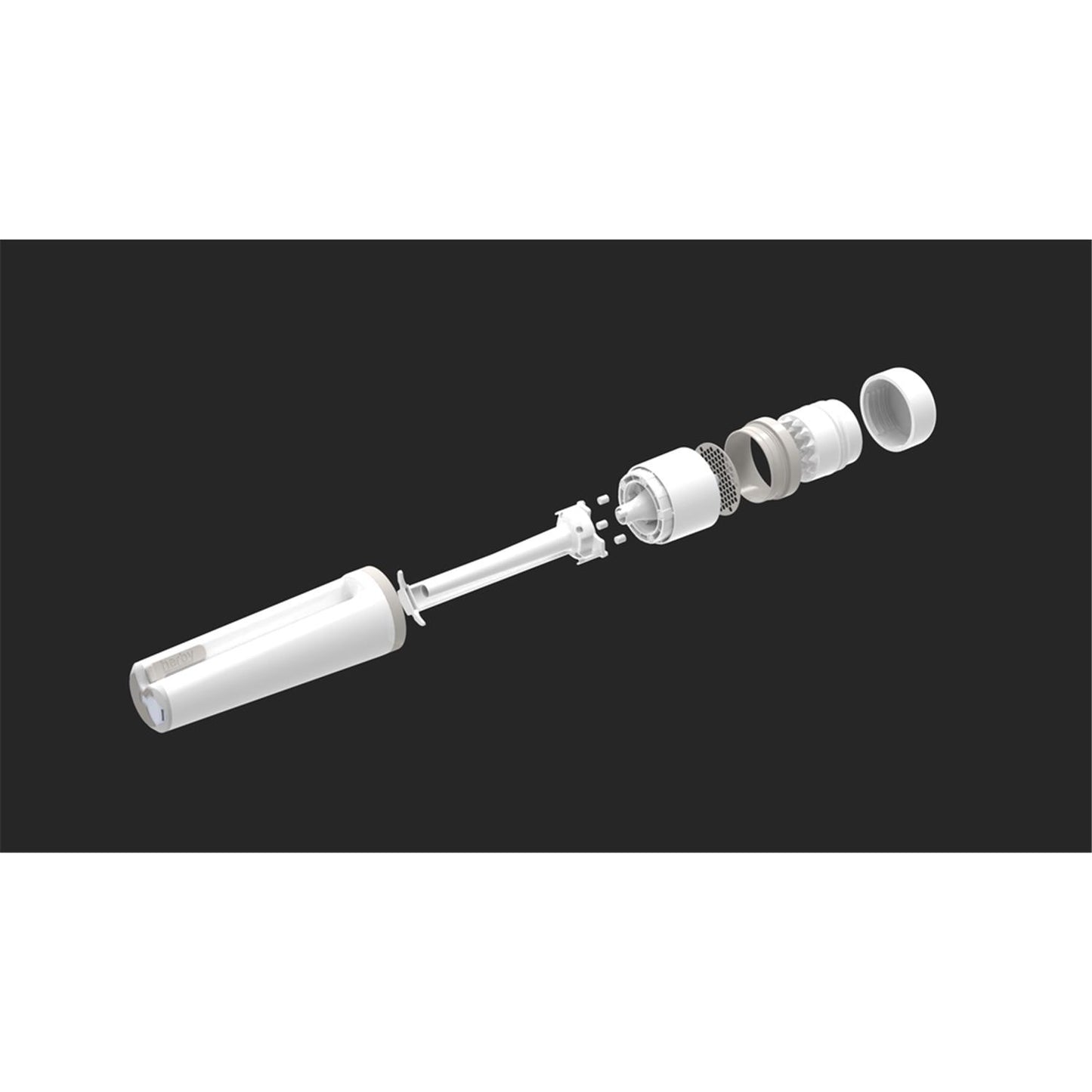 weR herby ALL-IN-ONE ROLLER white - Cone-Drehmaschine