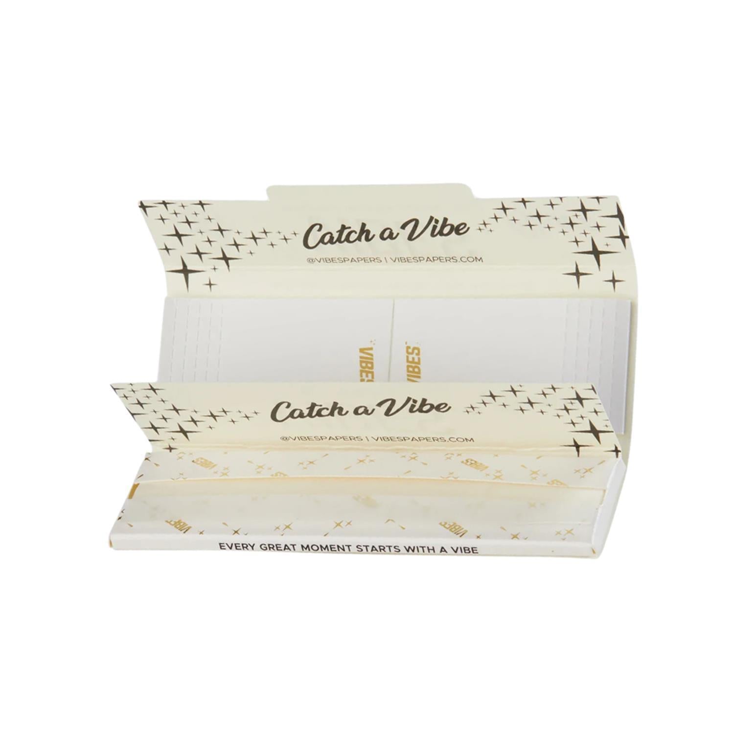 VIBES Papers King Size + Tips - Blanco