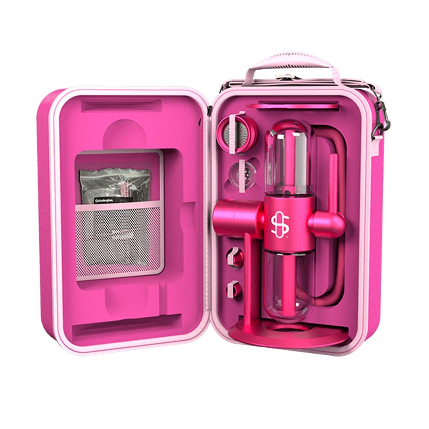Stündenglass Compact Gravity Infuser 360 Grad Bong - Pink