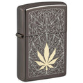 Zippo Benzinfeuerzeug Cannabis Design