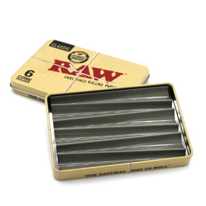RAW Tin Case für 6 Cones King Size (Joint-Dose)