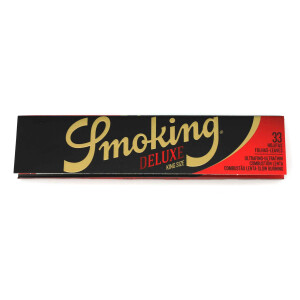 Smoking Deluxe Papers King Size Slim Papers - Box 25 Hefte