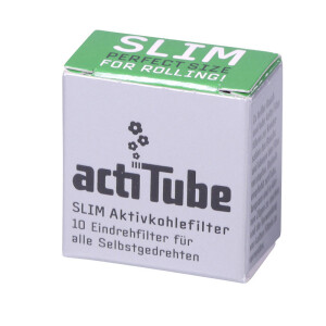 actiTube Aktivkohlefilter Slim Size 7 mm 10 Stück