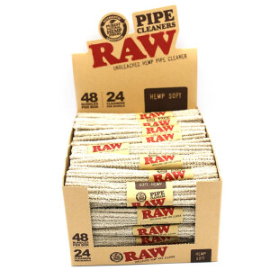 RAW Hemp Pipe Cleaners Soft 24er Pack