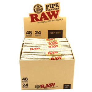 RAW Hemp Pipe Cleaners Soft 24er Pack