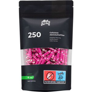 Kailar Aktivkohlefilter Cellulose Slim pink 6mm (250...