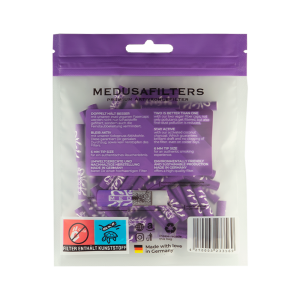 Medusafilters Aktivkohlefilter 6mm VIOLET (100 Stück)