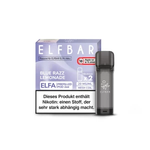 ELFBAR ELFA Pod Blue Razz Lemonade 2er Pack 20mg/ml