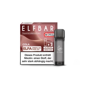 ELFBAR ELFA Pod Cola 2er Pack 20mg/ml