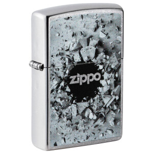 Zippo Benzinfeuerzeug Concrete Hole Design