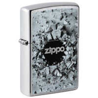 Zippo Benzinfeuerzeug Concrete Hole Design