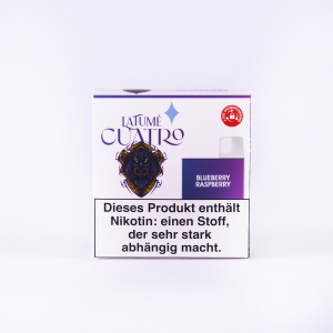 LaFume Cuatro Blueberry Raspberry 20mg/ml Nikotin ca. 600 Züge