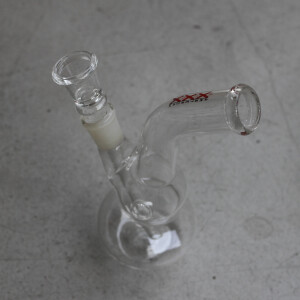 Amsterdam Mini Glas-Bong | H: 16cm, Ø: 20mm, Schl.: 14,5mm