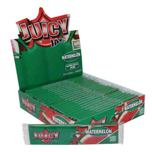 Juicy Jay´s Watermelon King Size Slim Papers Box 24 x 32 mit Aroma