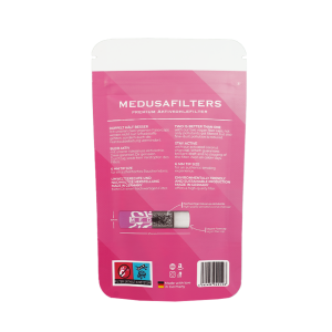Medusafilters Aktivkohlefilter 6mm 50er Packung Rose (50...