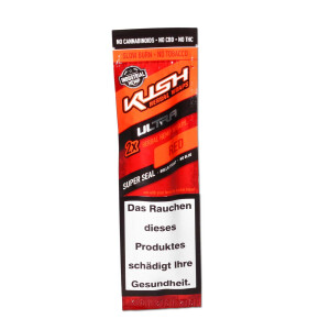 Kush Herbal Hemp Wraps Ultra Red 2er Pack