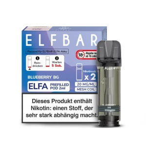 ELFBAR ELFA Pod Blueberry Bubblegum 2er Pack 20mg/ml