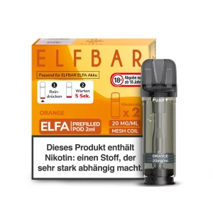 ELFBAR ELFA Pod Orange 2er Pack 20mg/ml