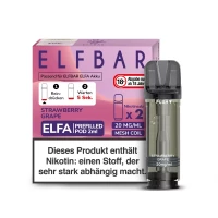 ELFBAR ELFA Pod Strawberry Grape 2er Pack 20mg/ml