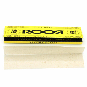 ROOR Rice King Size Slim Papers + Tips