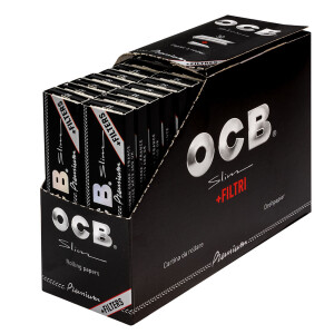 OCB Premium KSS Papers + Filter Tips Box á 32 Hefte